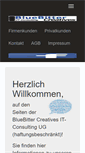 Mobile Screenshot of bluebitter.de